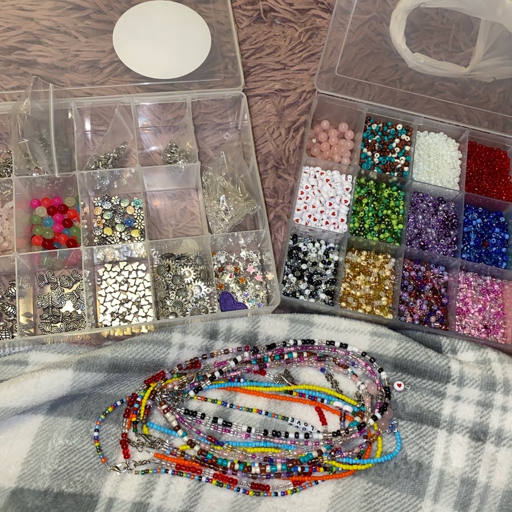 BEADED CHOKERS